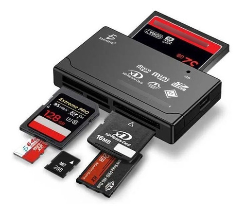 Mutilector Externo Memorias A Usb 2.0 Micro Sd Lt.01