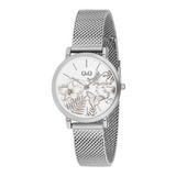 Reloj Qyq De Citizen Qa21j231y Mujer Metal  Somos Tienda