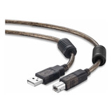 Cable De Impresora A Pc Usb 2.0 A A B | 15m / Universal