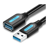 Extensor Usb 3.0 Alargue 0,5 Metros Macho A Hembra Vention