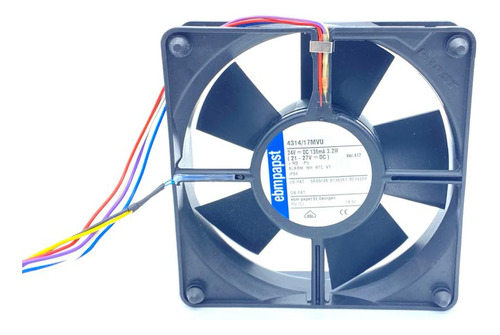 Ventilador 119x119x32mm 4314/17mvu 24vdc Ebm Papst