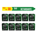 Condones Preservativos Duo Retardante X 30 Unidades