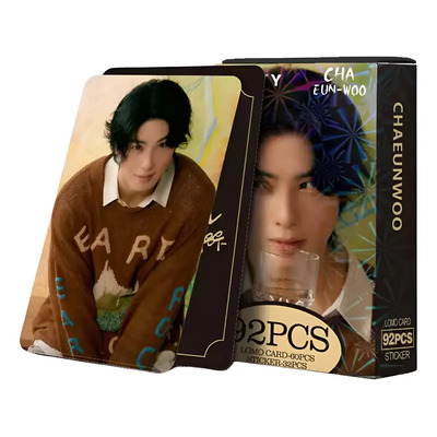 Completely Original 60 Photocards + 32 Stickers - Cha Eun