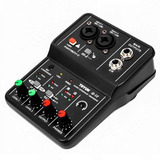 Interfaz De Audio Tarjeta De Sonido Studio Singing Mixer