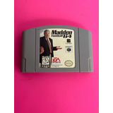 Vintage Juego Madden Football 64 Nintendo 64