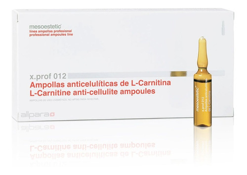 L-carnitina 10 Ampollas 5ml C/u - Mesoestetic