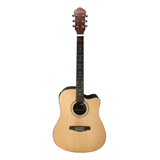 Guitarra Electroacustica La Sevillana Tx-100ceq Ss Texana