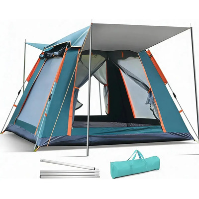 Casa Campaña Grandes Para Acampar 4-6persona215x215cm Agedbafch | Envío gratis