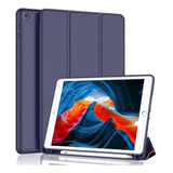 Funda Smart Case C/ Porta Péncil Para iPad 10.2 7/8/9 Gen 