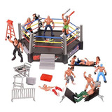 Mini Juego De Figuras De Lucha Libre Juguetes De Lucha