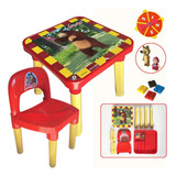 Conjunto Mesa Mesinha E Cadeira Infantil Menino Menina Linda