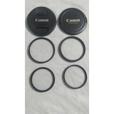 Kit Canon Tampas 77mm E Filtros 67 Mm 58mm