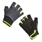 Guantes Para Bicicleta - Niños - 500 - Negro Amarillo Btwin