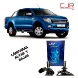 Lamparas Cree Led Ford Ranger Altas Y Bajas Canbus