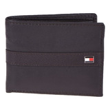 Tommy Hilfiger 31tle4x033-002stl Cartera Hombre Cuero Sintético Color Negro