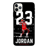 Funda Case De Silicona Nba Jordan Para iPhone 396