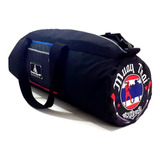 Bolsa / Mochila Fitness Bag Fred Hard Muay Thai Cor Preto Desenho Do Tecido Liso