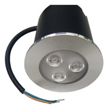 Balizador Spot Led Embutir Chao Piso Jardim 3w Ip66