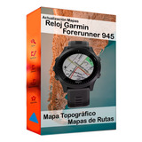Mapa Topográficos Para Reloj Garmin Forerunner 945  