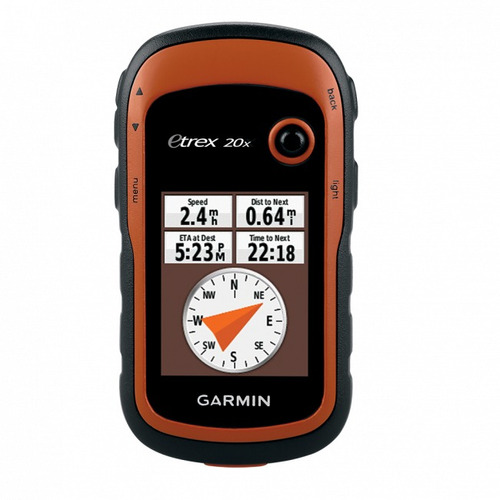 Gps Garmin Etrex 20x Portátil Con Mapa Chile Topo Andes