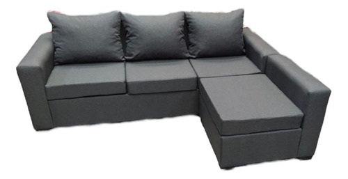 Sillon Esquinero Rinconero Living Sofa 3 Cuerpos Chenille