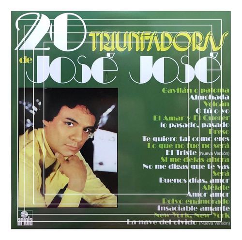 Jose Jose 20 Triunfadoras Vinyl