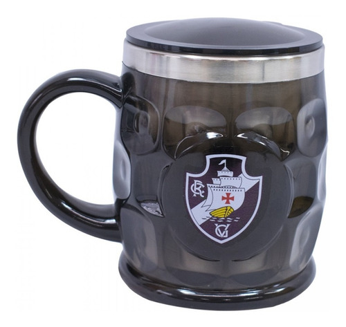 Caneca Térmica Com Tampa 500ml  Vasco