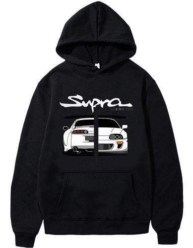 Sudadera Con Capucha Anime Initial D Para Toyota Supra Jdm