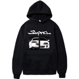 Sudadera Con Capucha Anime Initial D Para Toyota Supra Jdm