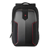 Mochila Hp 3ej61la Gamer P/ Notebook Até 15,6 Polegadas Cor Preto