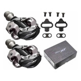 Pedales Y Para Bicicleta Shimano Xt M8100 Spd Con Calas Sh51