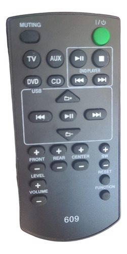 Control Remoto Para Sony System Audio Sa-wid5 Rm-anu088 H609