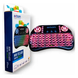 Mini Teclado Usb Sem Fio Com Led