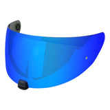 Visera De Viento Con Lente Retrovisor, Casco Protector