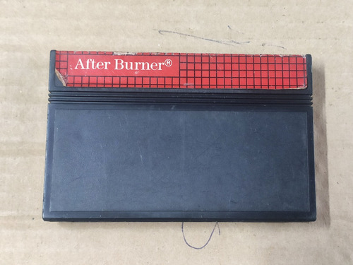 After Burner -- 100% Original -- Sega Master System #2