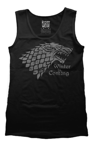 Game Of Thrones Winter Is Coming Tank Top Hombre Rott Wear