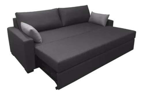 Sillon Sofa Divan Cama 2 Plazas Milenium Comodo 3 Cuerpos