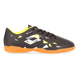 Botines Fútbol Lotto Solista 700 V Id Hombre En Negro