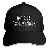 Gorras De Béisbol Para Adultos Fuck Cancer Custom Ajustable 