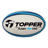 Pelota Topper Try Pro Unisex Rugby Blanco