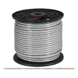 Cable Acero Recubierto Pvc 3/32'' 7x7 Hilos Fiero 44221
