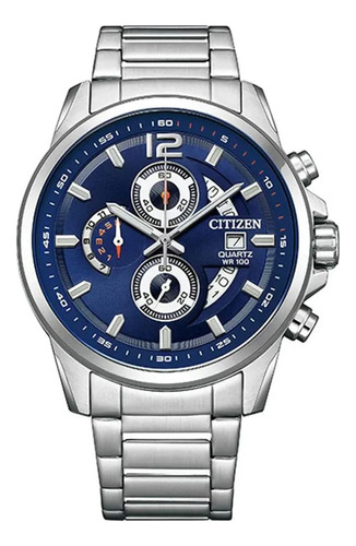 Reloj Hombre Citizen An3690-56l Cronometro Agente Oficial M