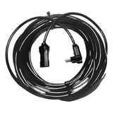 Extensão Elétrica 20a Reforçada 25m Pp 2x2,5mm Plug Reto 90º