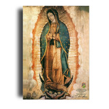 Cuadro Decorativo Canvas Virgen Guadalupe Señora 25x30 Fiel