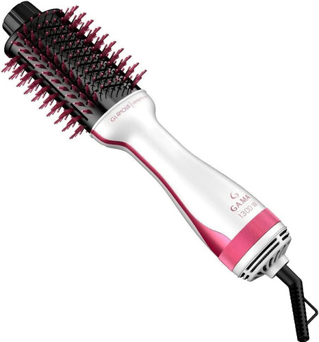 Escova Secadora Gama Italy Glamour Pink Brush 3d 1300w Ceram