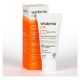 Sesderma- Crema Correctora De Color C-vit Momento De Aplicación Día Tipo De Piel Todo Tipo De Piel