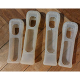 Wii Lote X4 Fundas Silicona Wii Mote Nintendo Original