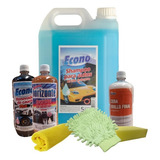 Kit De Lavado Auto Moto Premium Super Completo - Econo