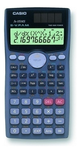 Calculadora Científica Casio Fx-115ms 300 Funciones