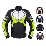 Chaqueta De Motocicleta Para Hombre Con Protección Ce